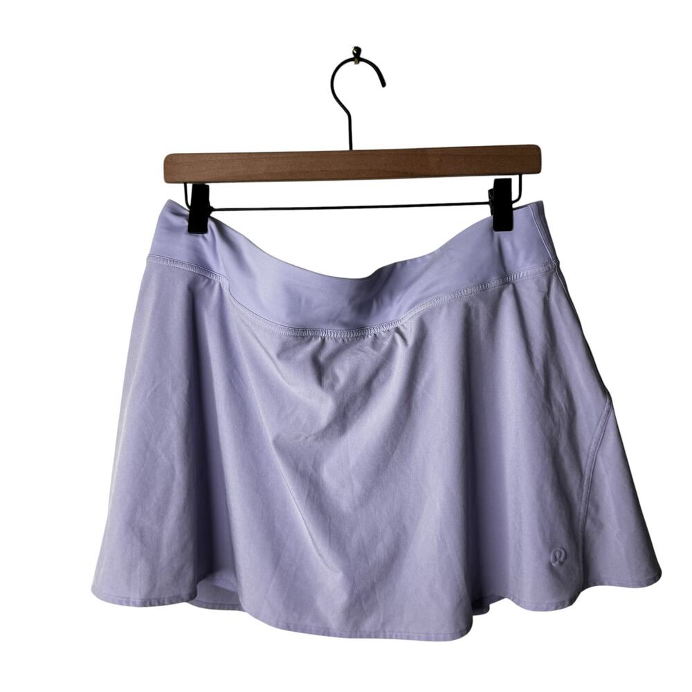 Lululemon Lightweight High-Rise Tennis Skirt Lavender Frost Style w8ak7s Size 14